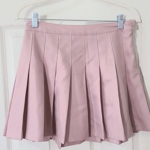 F21 Muave Pleated skirt